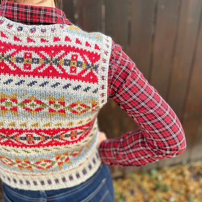 FLAGSHIP VEST - Mailles à part X Jolly DK