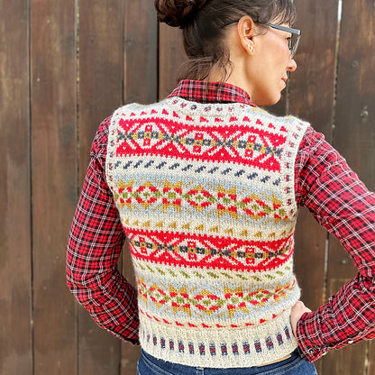 FLAGSHIP VEST - Mailles à part X Jolly DK