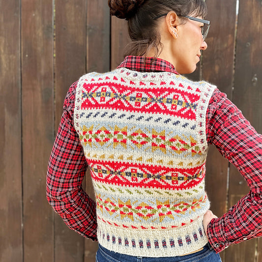 FLAGSHIP VEST - Mailles à part X Jolly DK