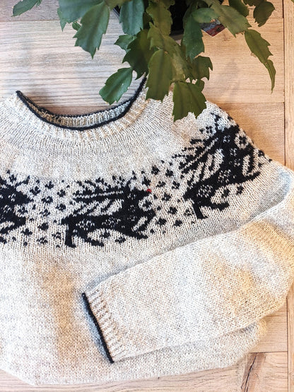Sleigh Ride Sweater knitting pattern by Espace Tricot, photo 2