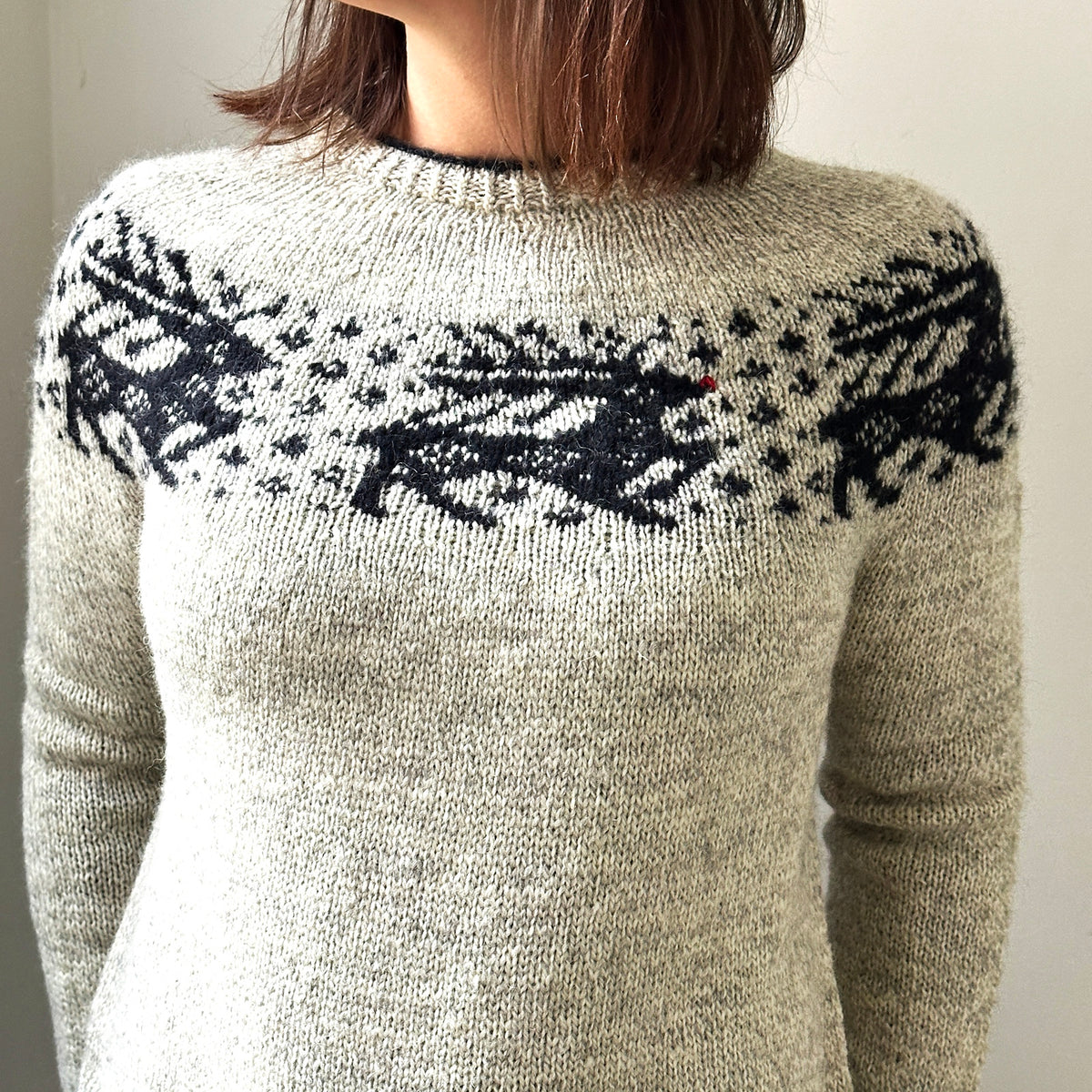 Sleigh Ride Sweater knitting pattern by Espace Tricot, photo 5