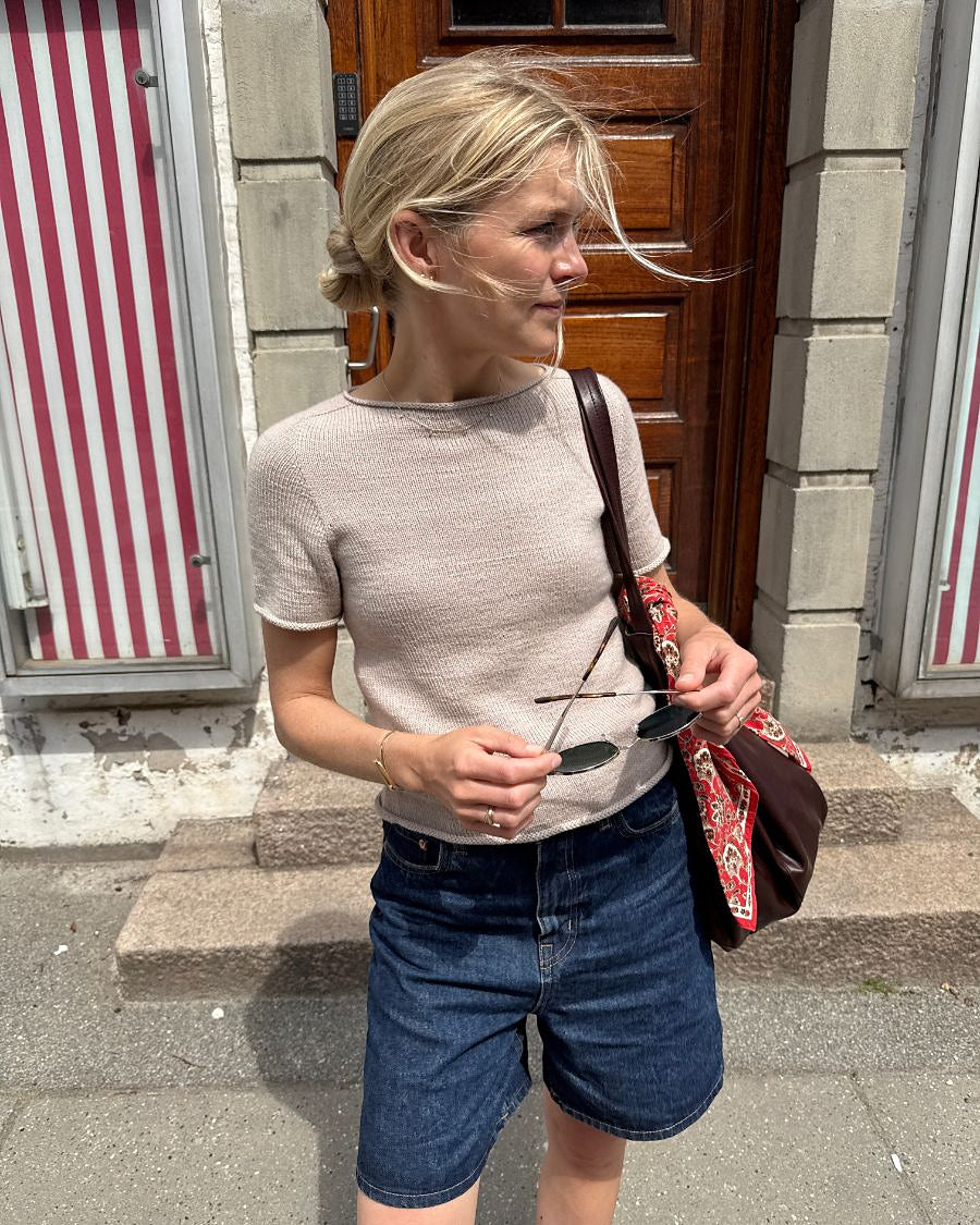 IVY TEE + PURE SILK