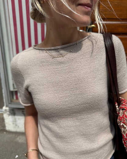 IVY TEE + PURE SILK