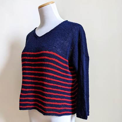 La Marinière knitting pattern by Espace Tricot, photo 2