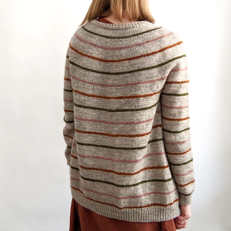 Livresque Cardigan knitting pattern by Espace Tricot, photo 2