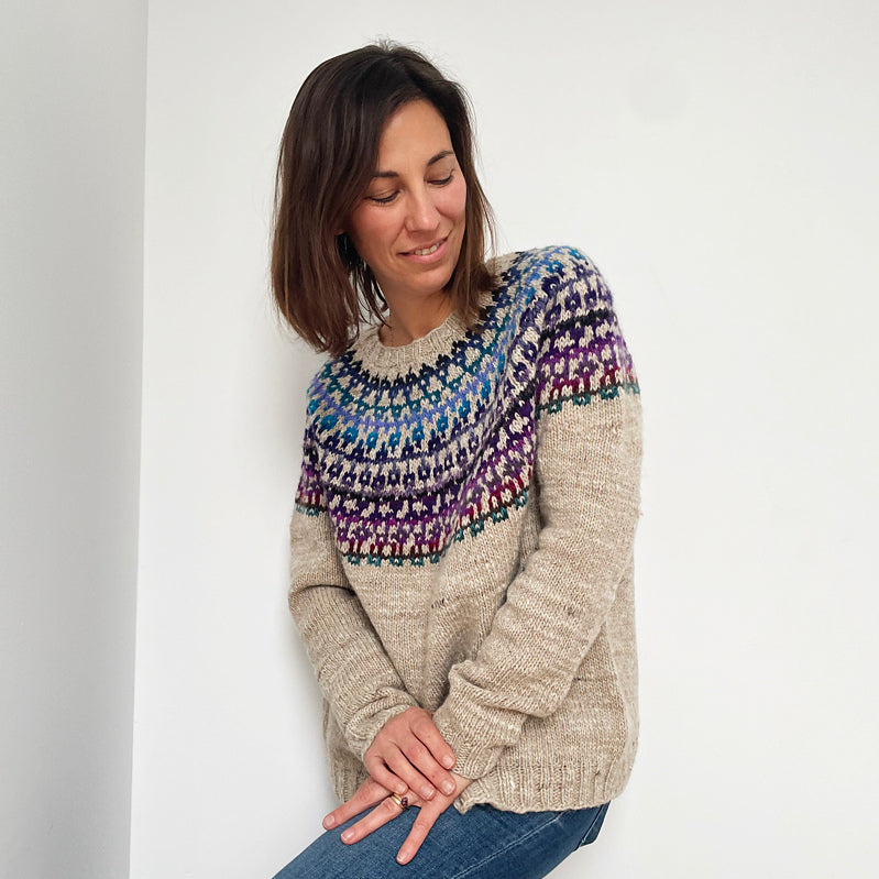 Gridlove knitting pattern by Espace Tricot, photo 4