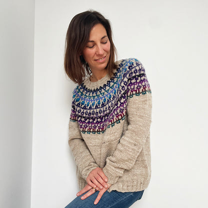 Gridlove knitting pattern by Espace Tricot, photo 4