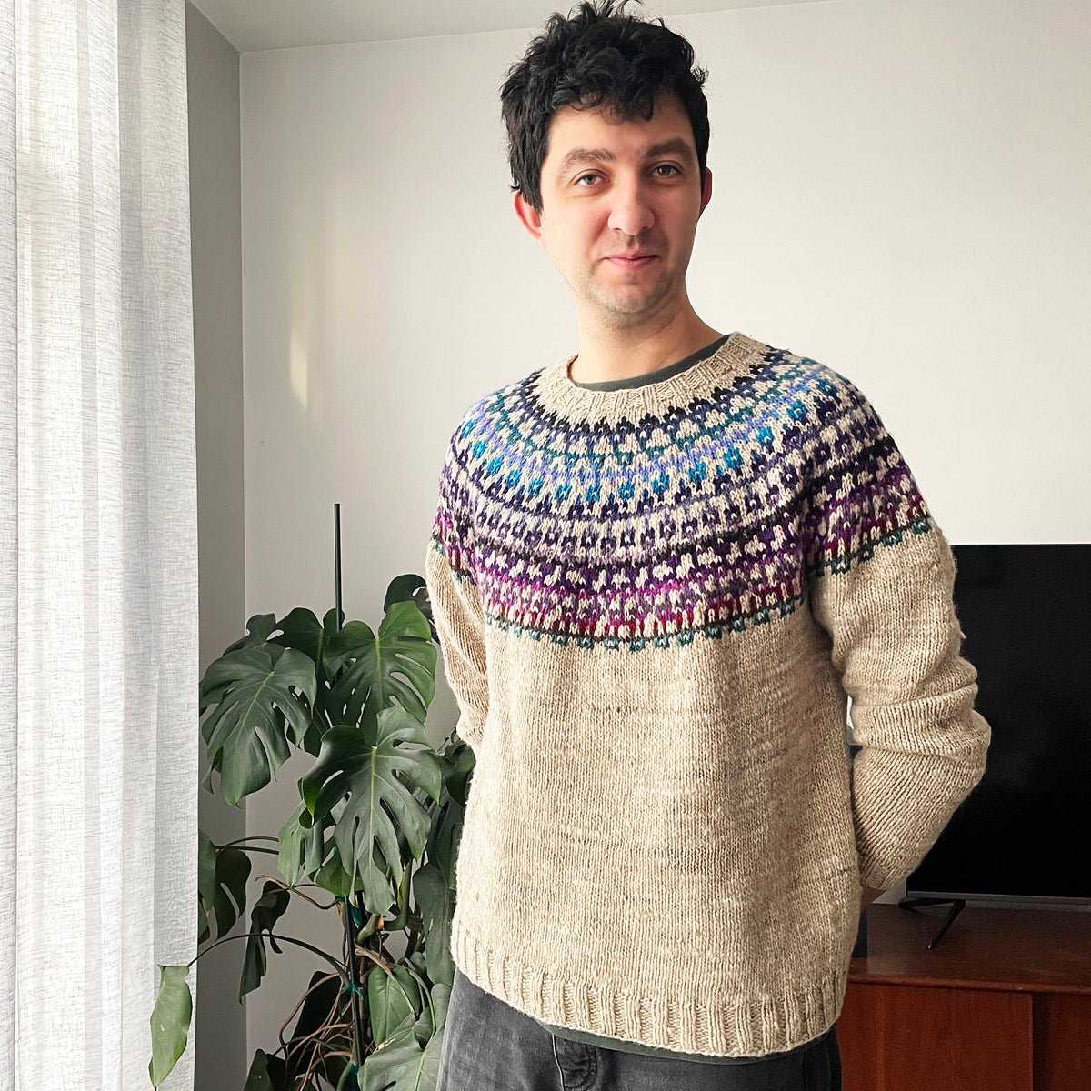 Gridlove knitting pattern by Espace Tricot, photo 7