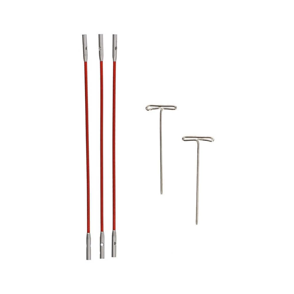 ChiaoGoo - 3 Câbles Twist Mini Red 2 pouces – Espace Tricot