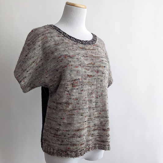 Double-Take Tee knitting pattern by Espace Tricot, photo 1