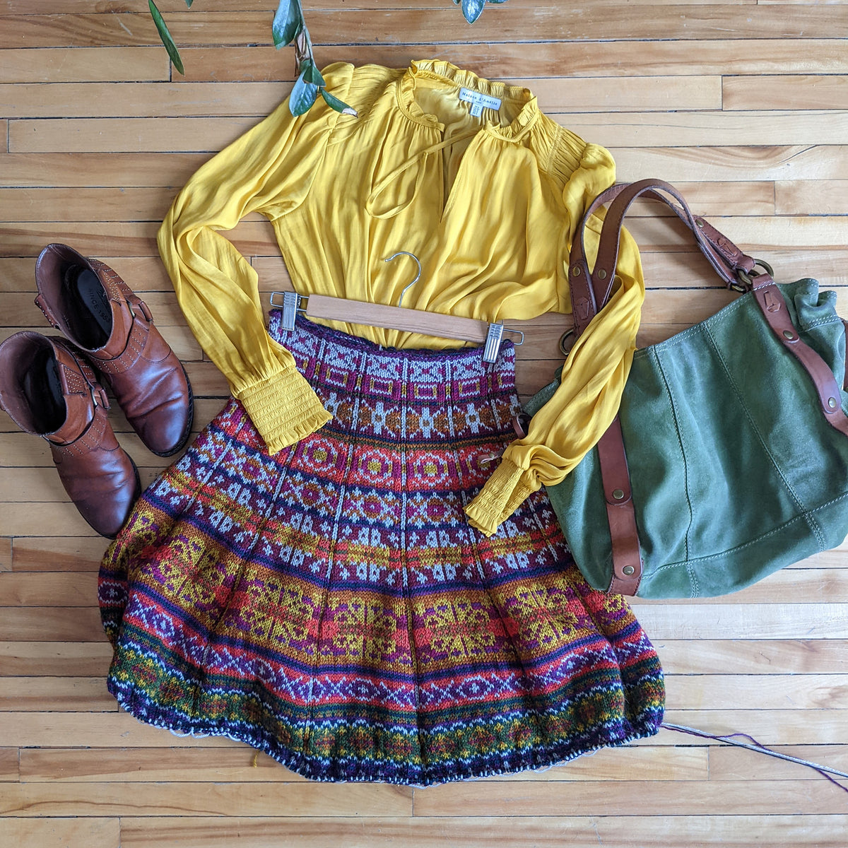 Folly Skirt knitting pattern by Espace Tricot, photo 8
