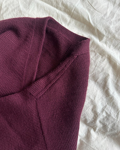 CARDIGAN SCARLET