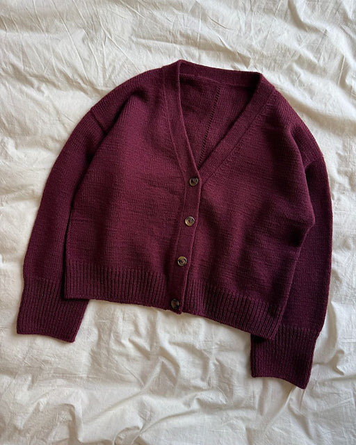 CARDIGAN SCARLET