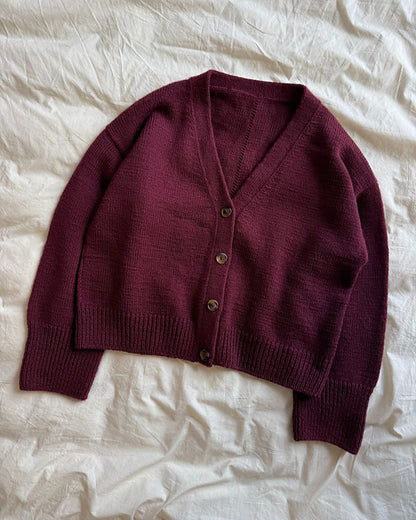 CARDIGAN SCARLET