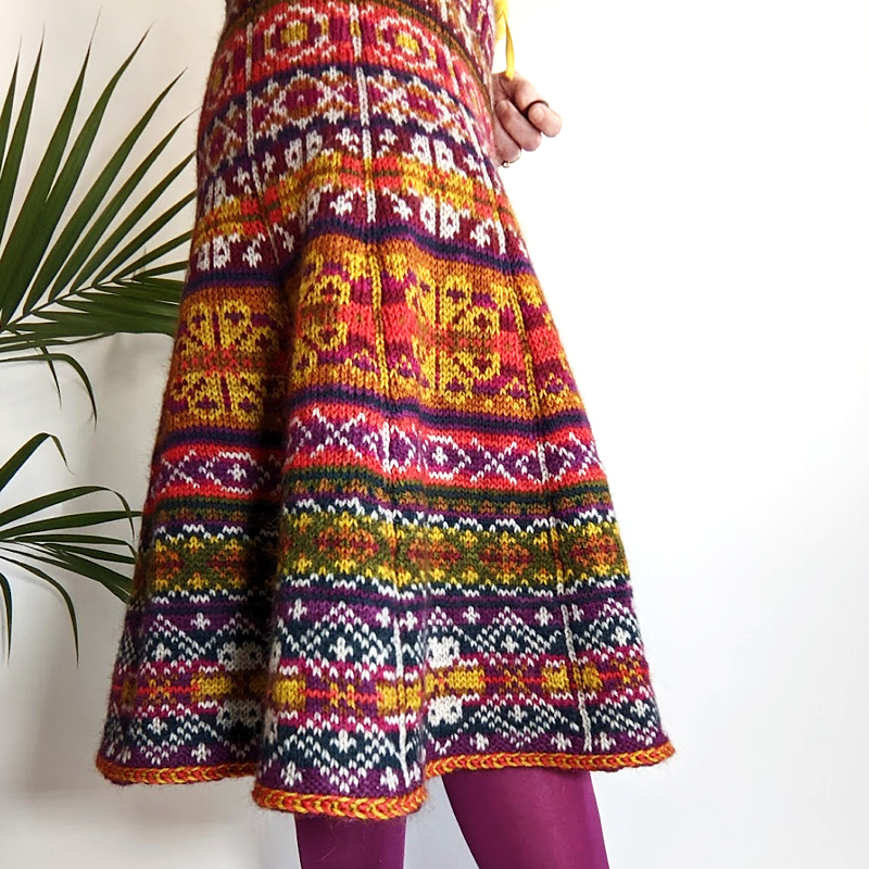 Folly Skirt knitting pattern by Espace Tricot, photo 5