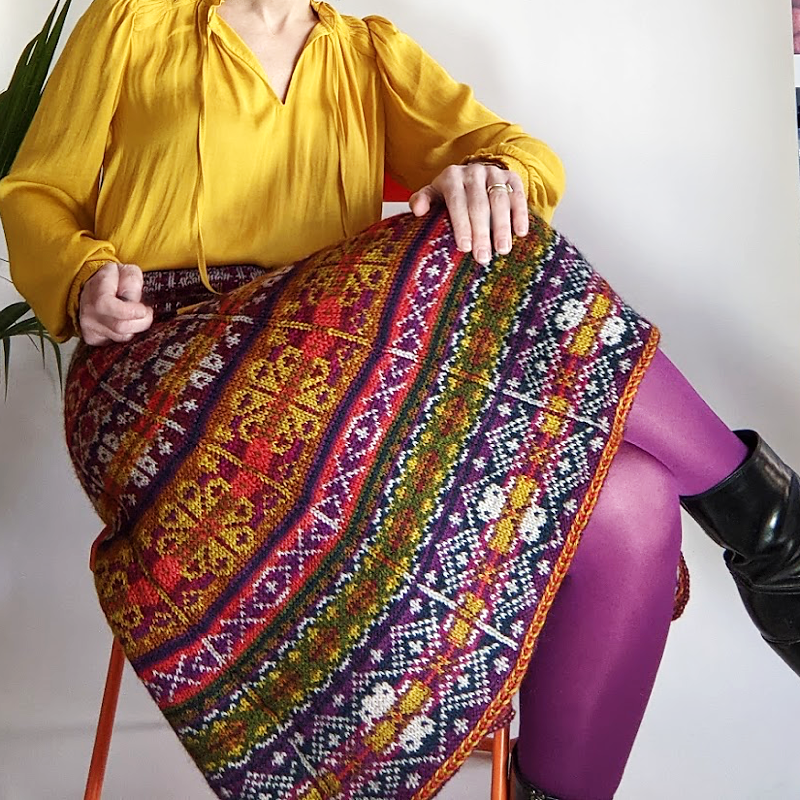 Folly Skirt knitting pattern by Espace Tricot, photo 3