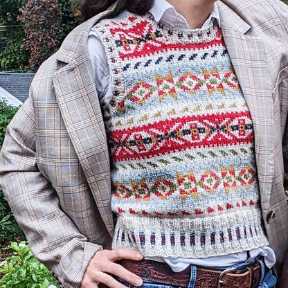 Flagship Vest knitting pattern by Espace Tricot, photo 5